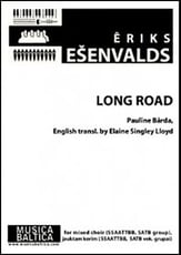 Long Road SSAATTBB choral sheet music cover